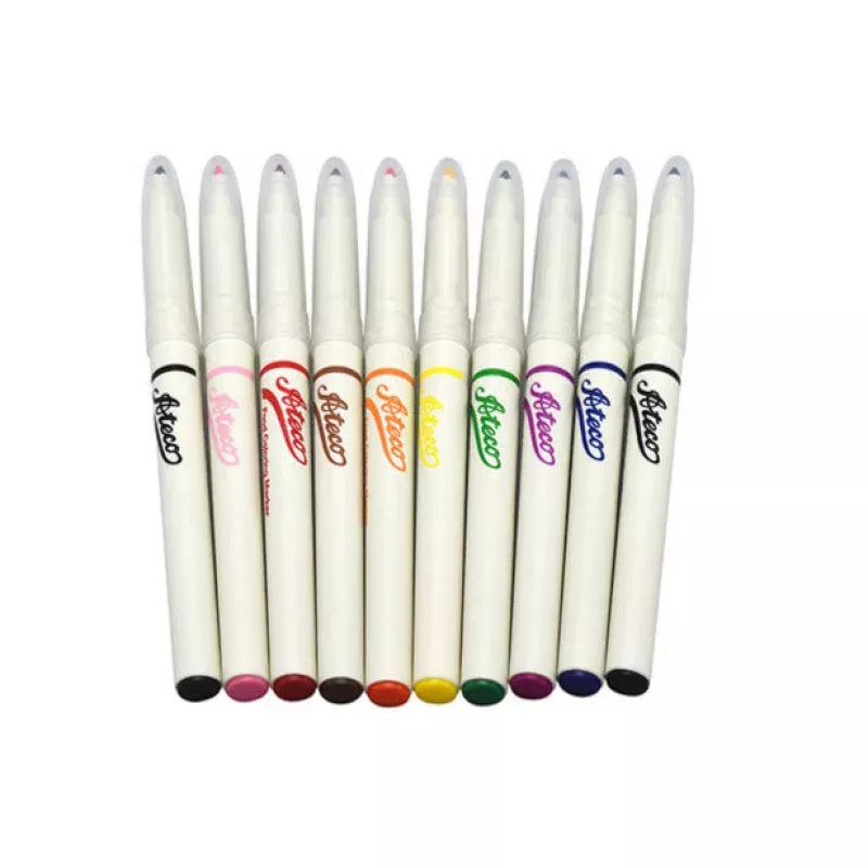 10 Piece Food Color Marker Set