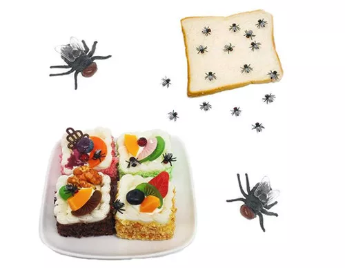 100 Fake Fly Prank Toys and Vending Prizes Approximately 100 per Pack