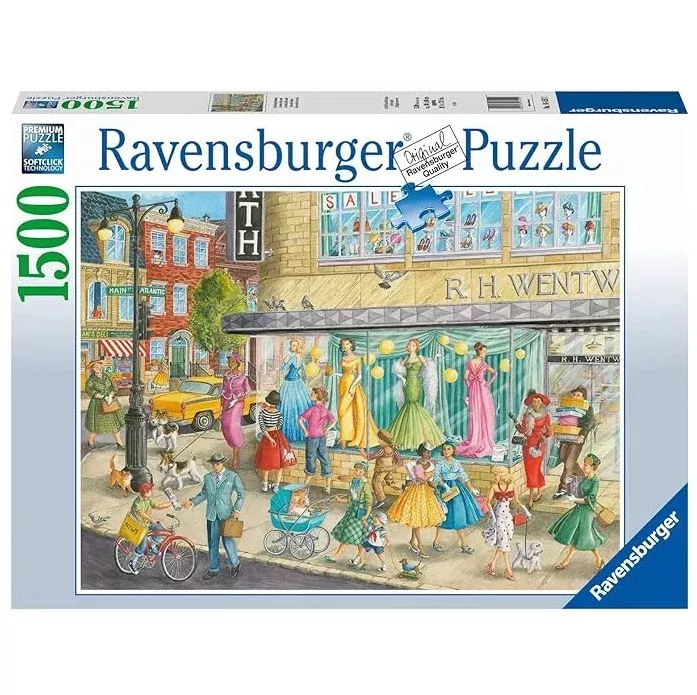 1500 pc Puzzle – Sidewalk Fashion