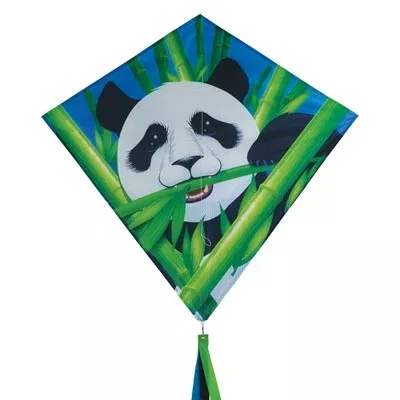 30" Panda Diamond Kite
