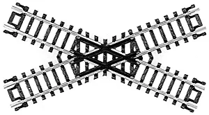 60 Degree N Scale Crossing