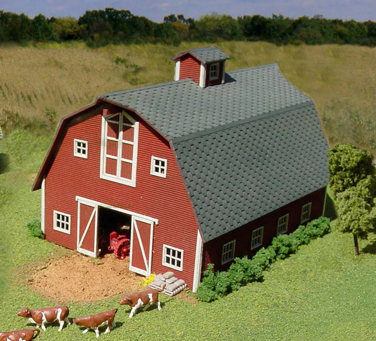 American Model Builders 619 – Country Barn – N Scale Kit