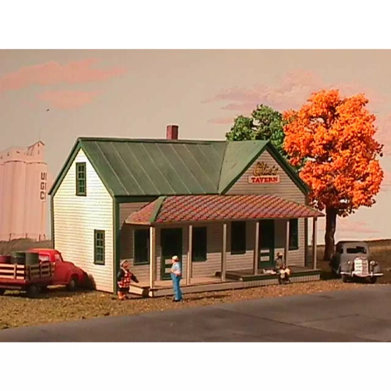 American Model Builders 623 – Corydon General Store & Post Office – N Scale Kit