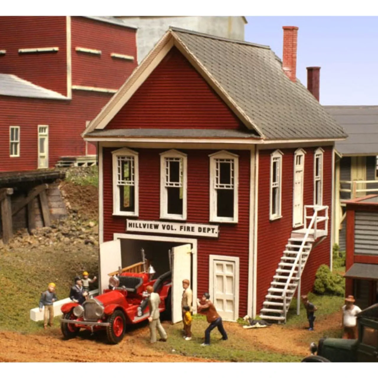 American Model Builders 647 – Hillview Volunteer Fire Co – N Scale Kit