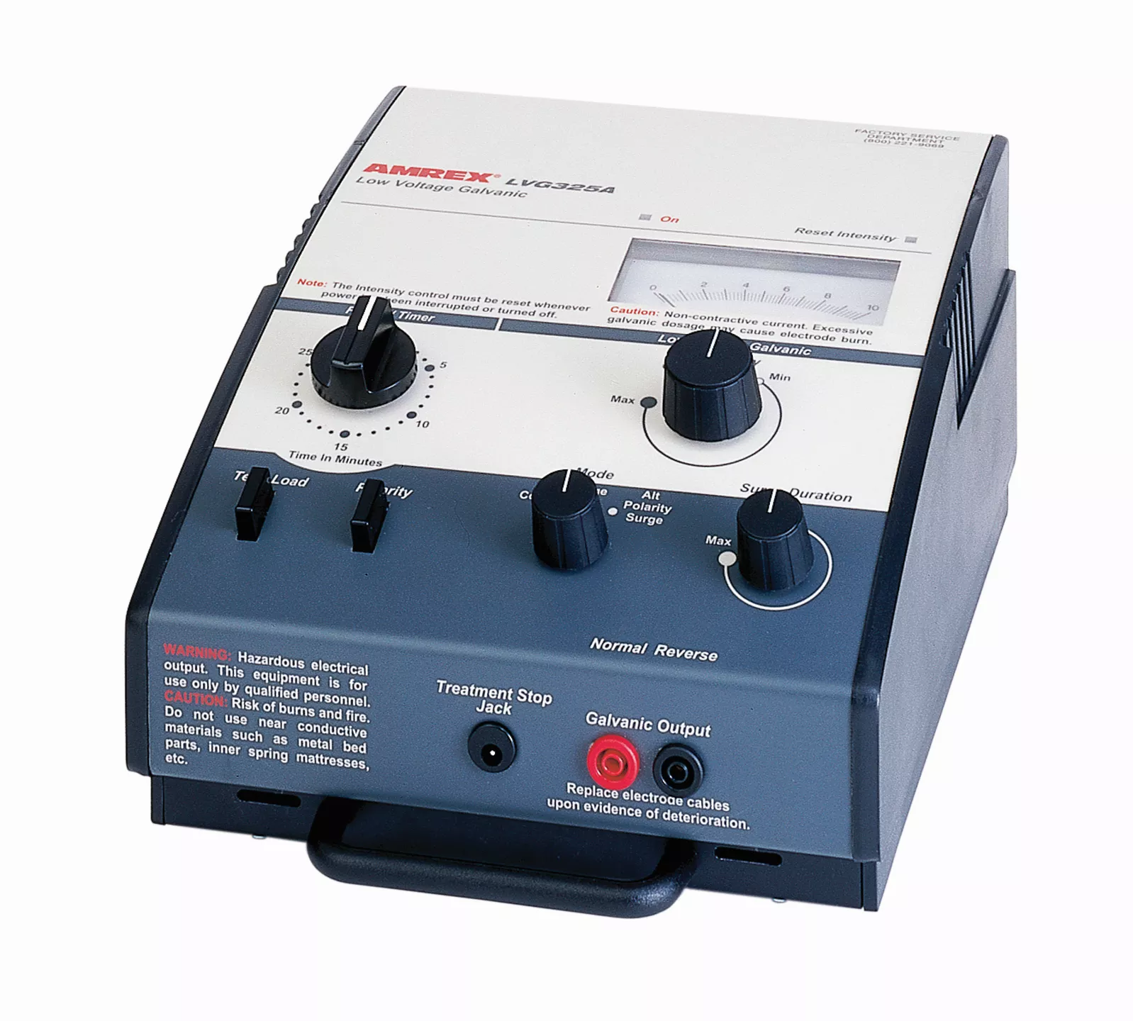 Amrex Stim Unit – LVG/325A DC Low Volt