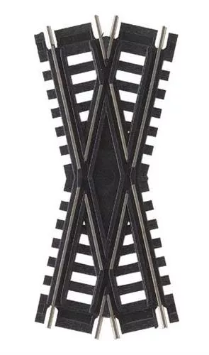 Atlas 172 HO Scale Code 100 Track 25 Degree Custom-Line Crossing