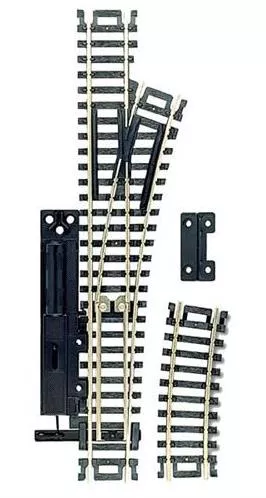Atlas 861 HO Scale Code 100 Track Manual Right-Hand Switch