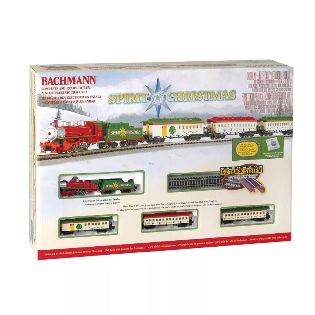 Bachmann 24017 – Spirit Of Christmas Set – N Scale