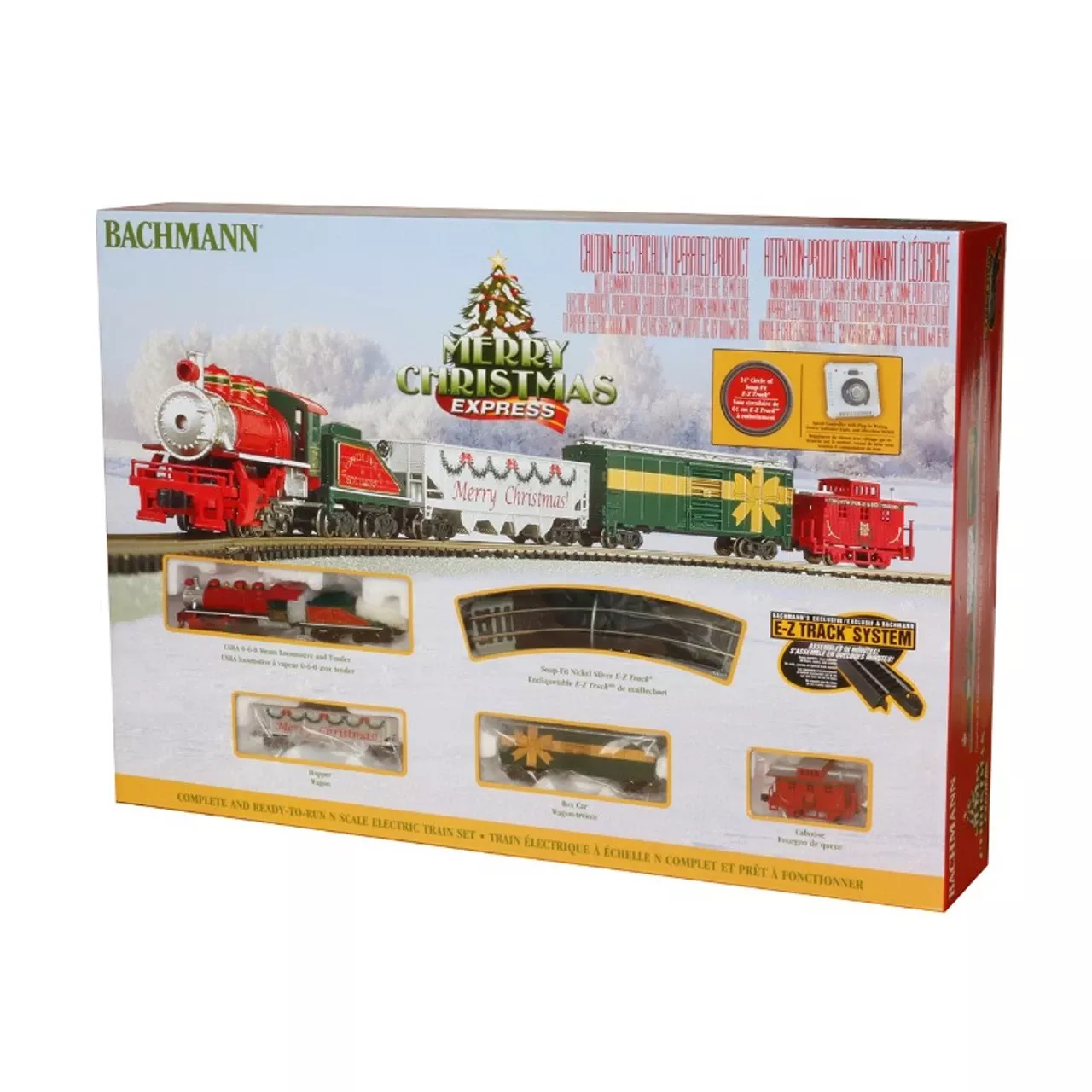 Bachmann 24027 – Merry Christmas Express Set – N Scale