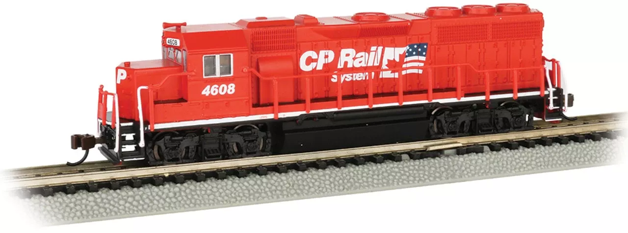 Bachmann 66353 – EMD GP40 W/ Econami™ DCC & Sound Canadian Pacific (CP) 4608 – N Scale