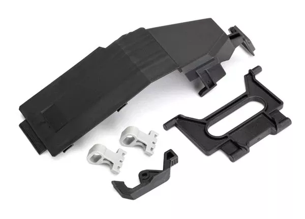 Battery door / battery strap / retainers (2) / latch TRA8524