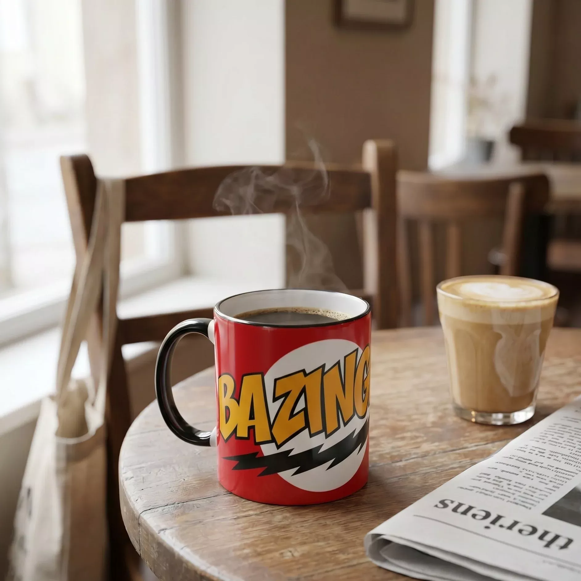 Big Bang Theory Bazinga Full Size Cup Red