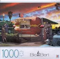 Big Ben 1000pc Hot Dog stand puzzle