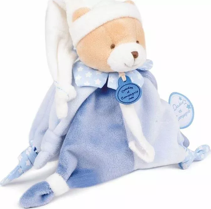 Blue Bear Pacifier Holder