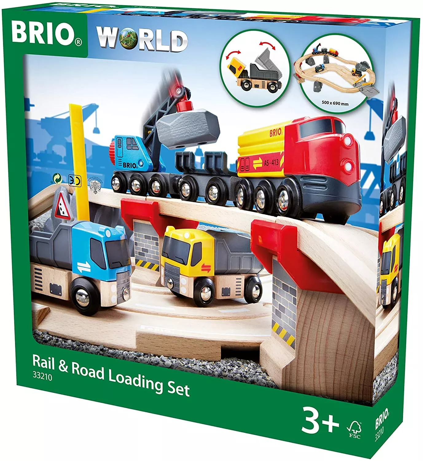Brio Rail & Road Loading Set