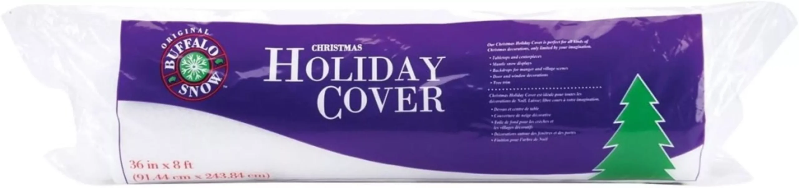 BUFFALO SNOW MINI ROLL 36X96''