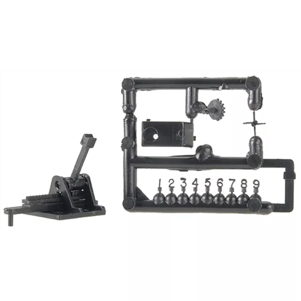 Caboose Industries 210S Operating Ground Throw Sprung .190" Travel Includes Targets NIB