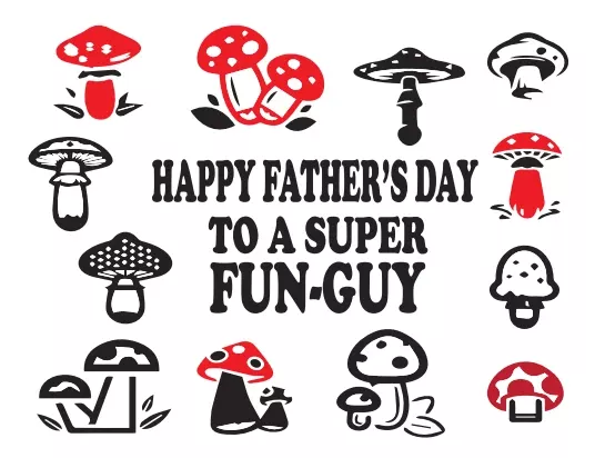 Card Super Fun-Guy Father's Day