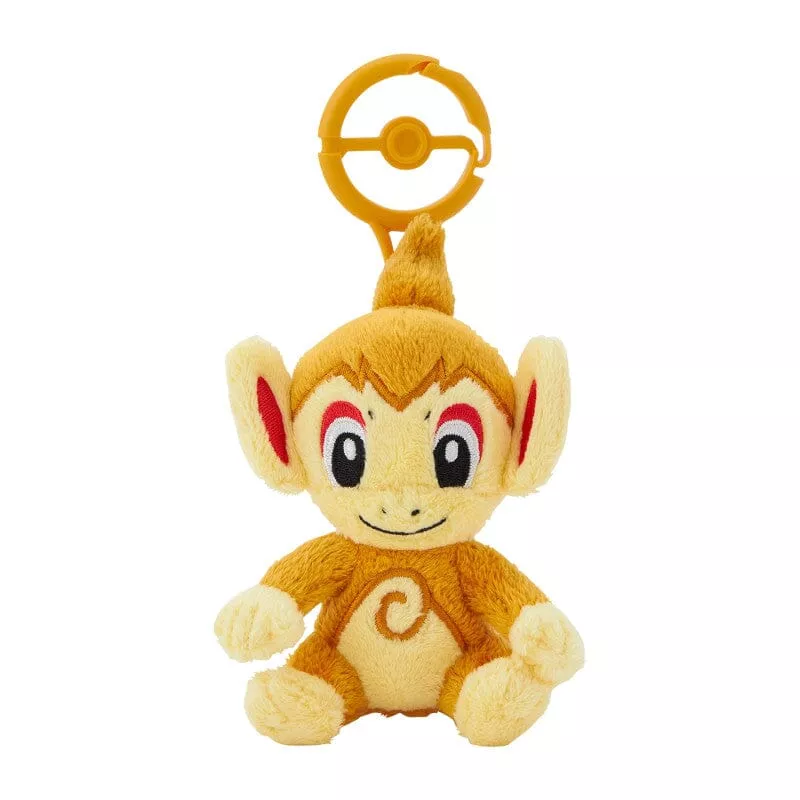Chimchar Mascot Plush With Carabiner