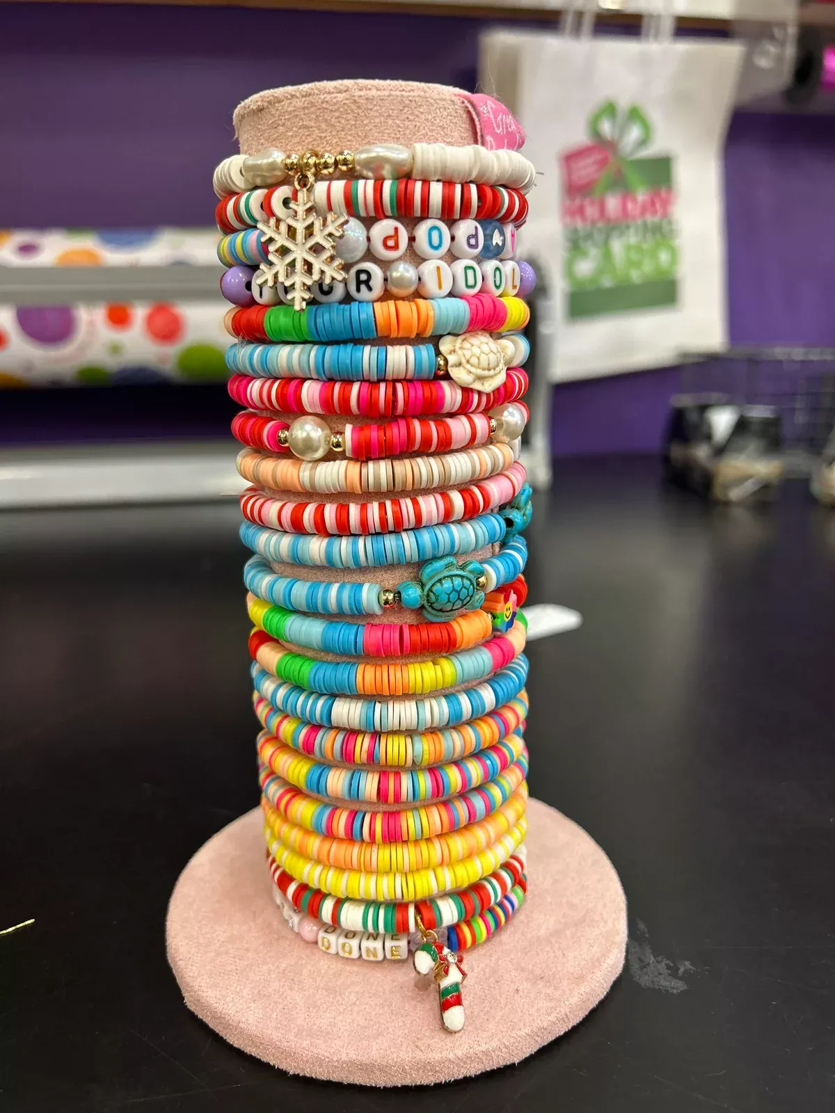 Clay Bead Bracelet