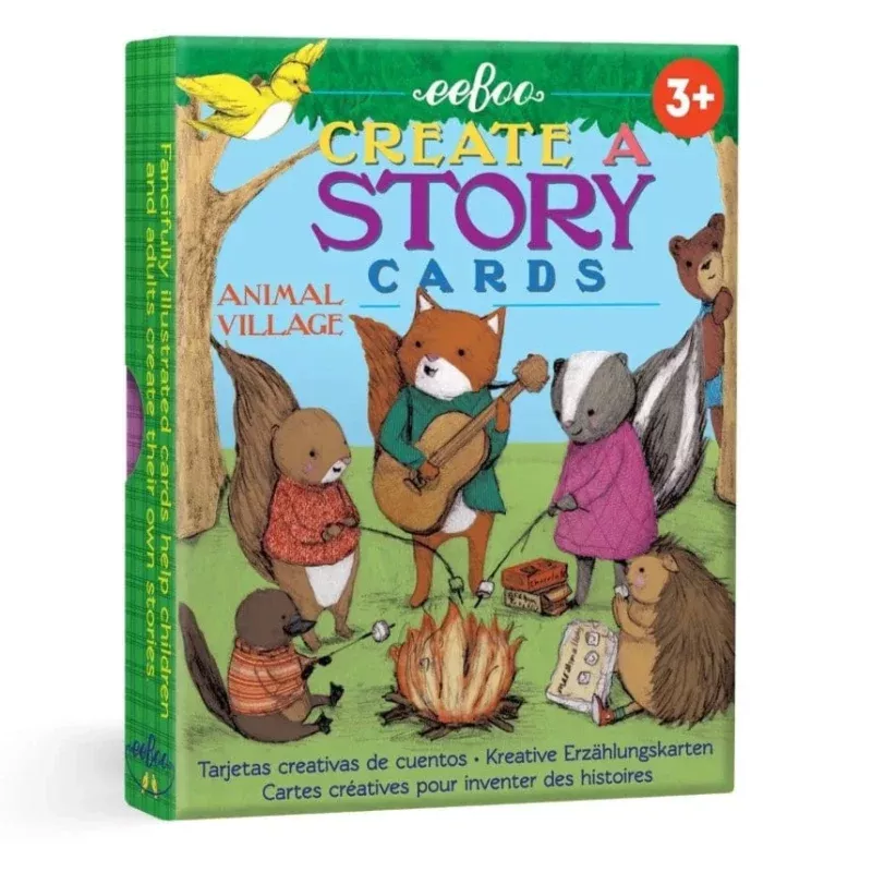 Create a Story Cards: Animal Village