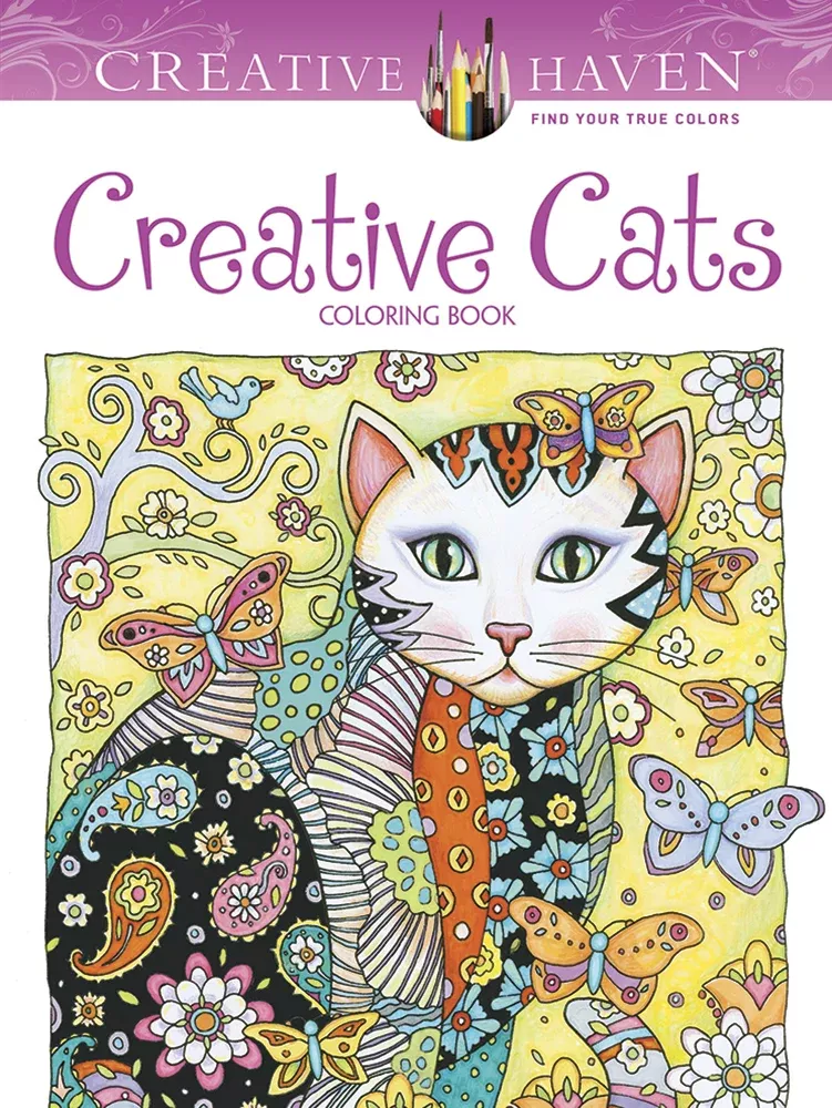 Creative Cats Coloring Book Creative Haven
