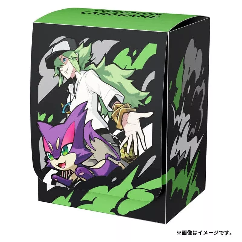 Deck Case N & Purrloin - Pokémon Card Game