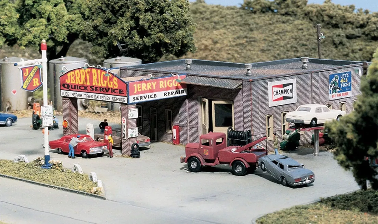 Design Preservation Models (DPM) 66200 – Jerry Riggs Quick Service – N Scale Kit