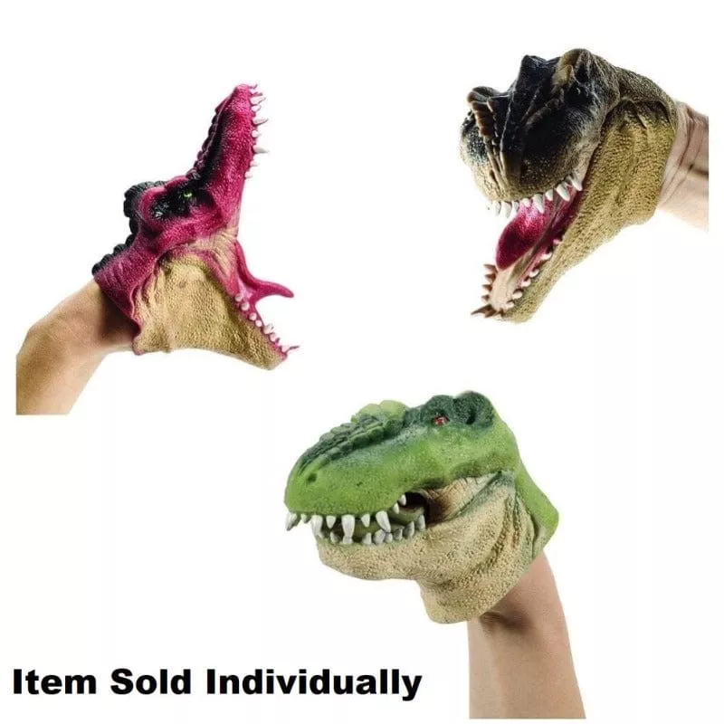 Dinosaur Hand Puppet (Assorted Colors)