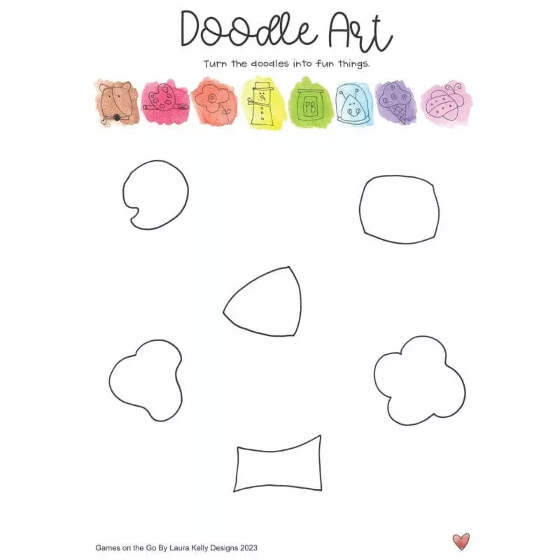 Doodle Art (Games To Go)