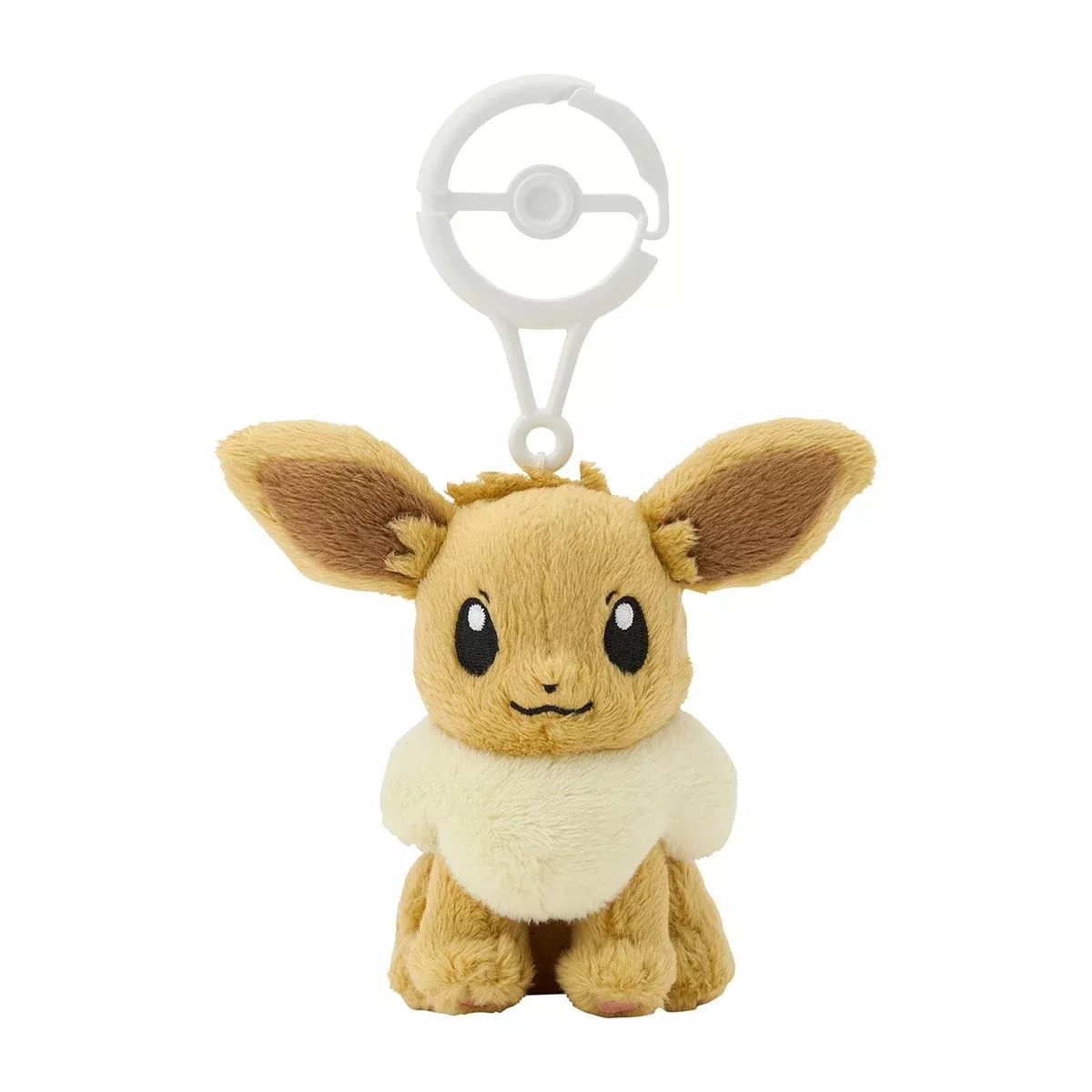 Eevee Mascot Plush With Carabiner