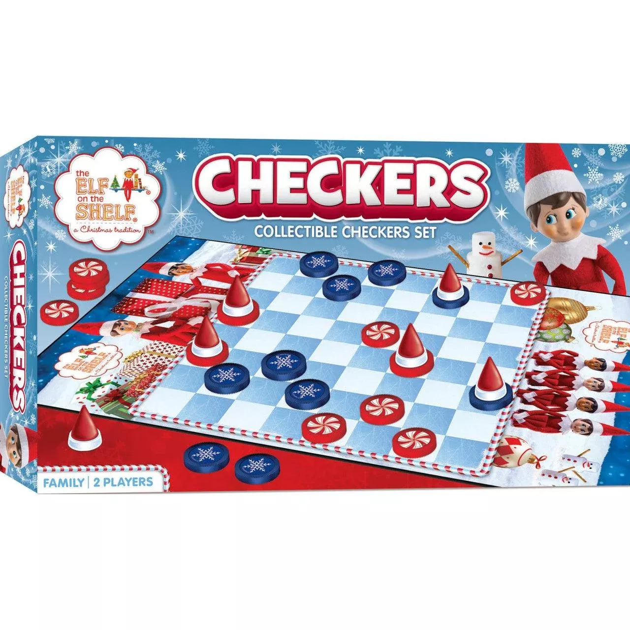 Elf on the Shelf - Checkers