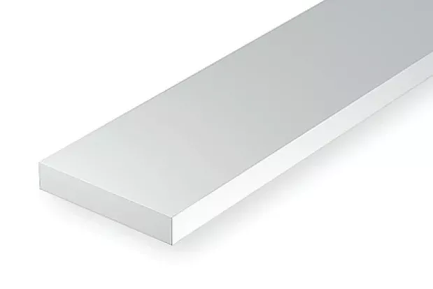 Evergreen Scale Models 8108 HO Scale Strip Styrene 1 x 8