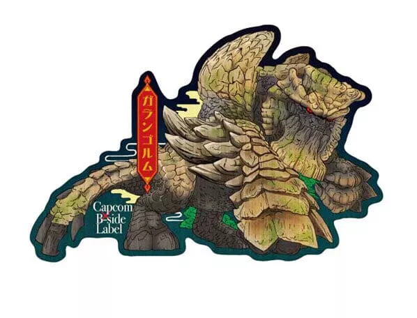 Garangolm CAPCOM×B-SIDE LABEL Sticker (Artwork) Monster Hunter