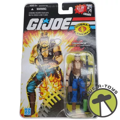 GI Joe Cobra Enemy Code Name: Dreadnok Torch Figure Hasbro #37423 NEW