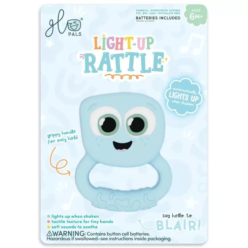 Glo Pals Rattle - Blue/Blair
