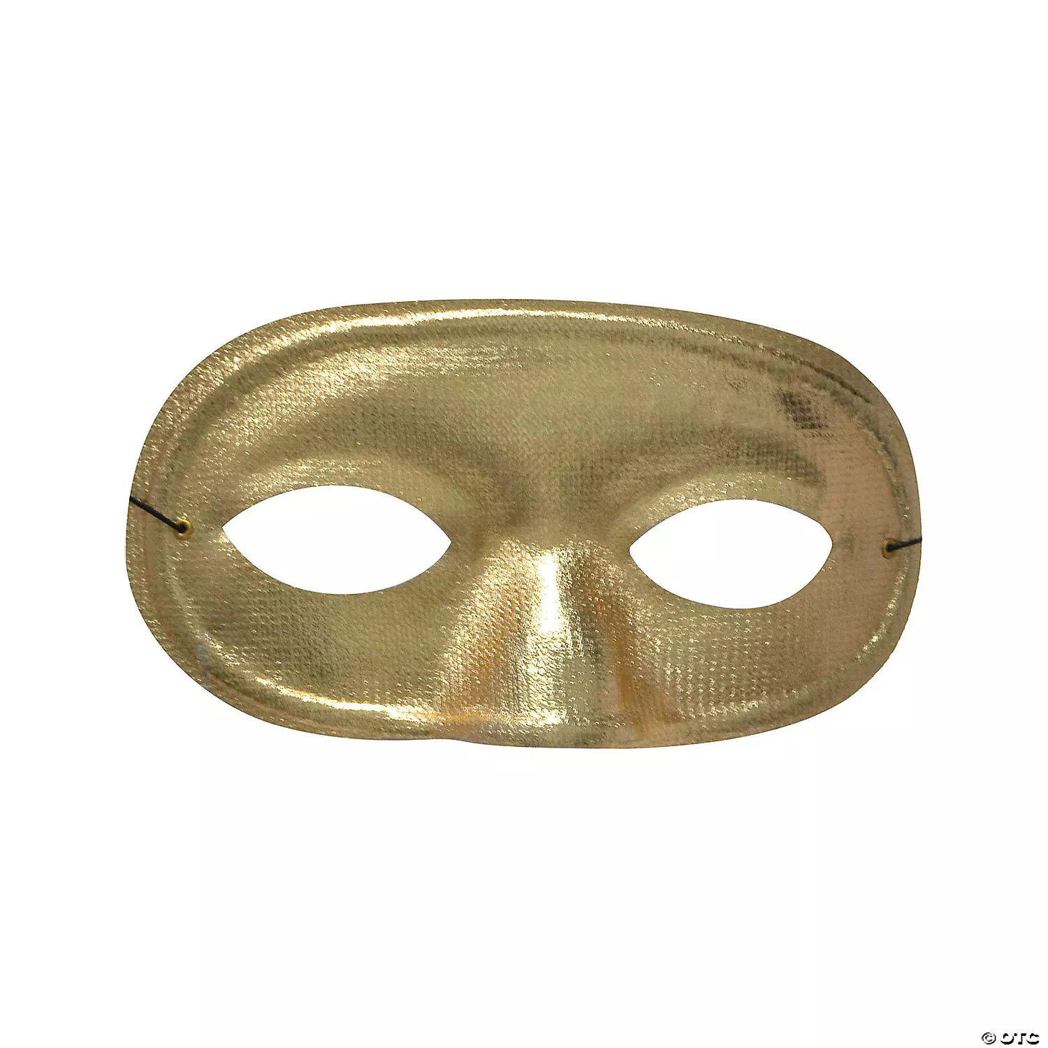 Gold Domino Half Mask