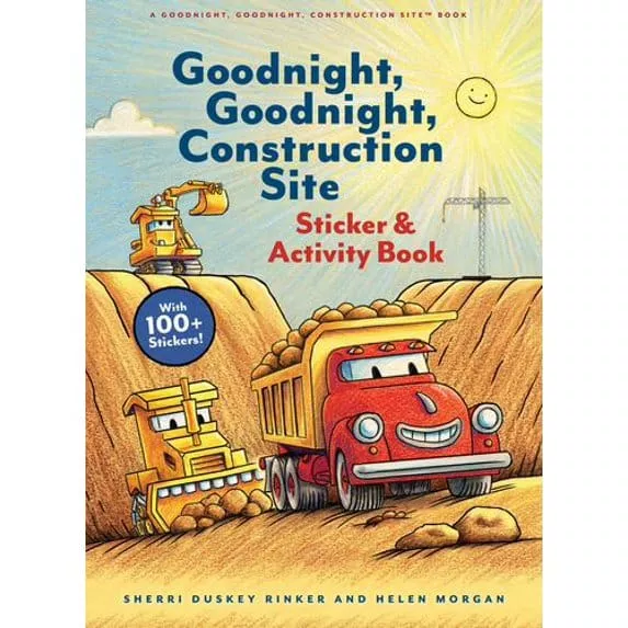 Goodnight, Goodnight, Construction Site Sticker & Activity Book