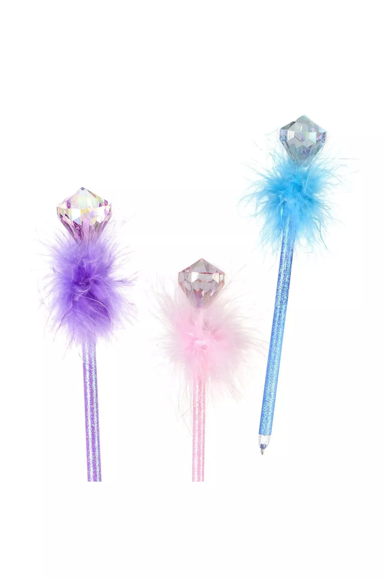 Great Pretenders Diamond Gem Fluffy Pens