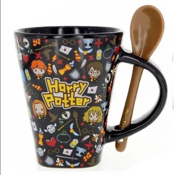 Harry Potter CharmCeramic Mug w/spoon
