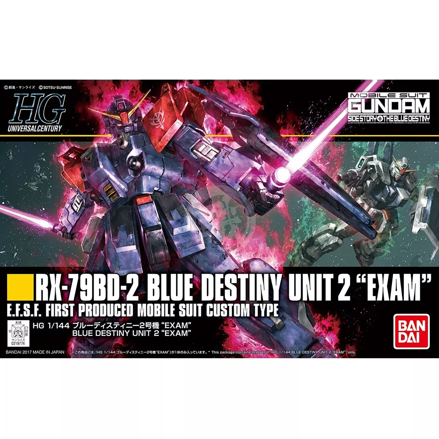 HG Blue Destiny Unit 2 "EXAM"