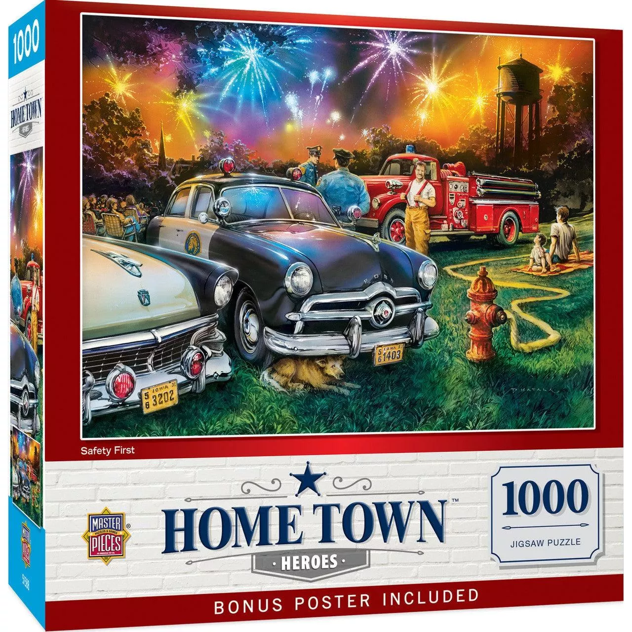 Hometown Heroes - Safety First - 1000 Piece Puzzle