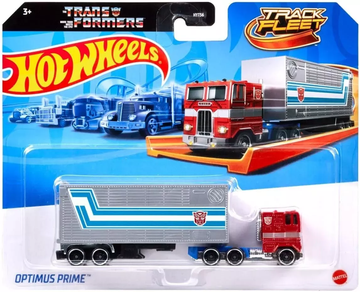 Hot Wheels Track Fleet Optimus Prime