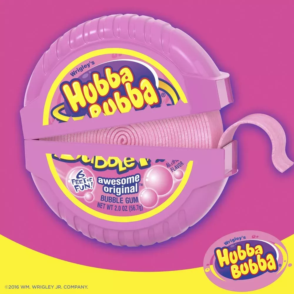 Hubba Bubba Awesome Original Bubble Gum Tape