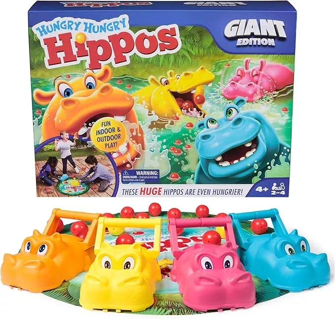 Hungry Hungry Hippos- Giant Edition