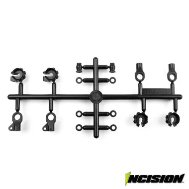 Incision IRC00211 90mm Scale Shock Plastic Parts