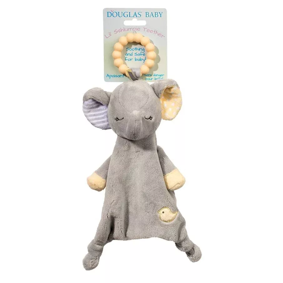 Joey Gray Elephant Teether