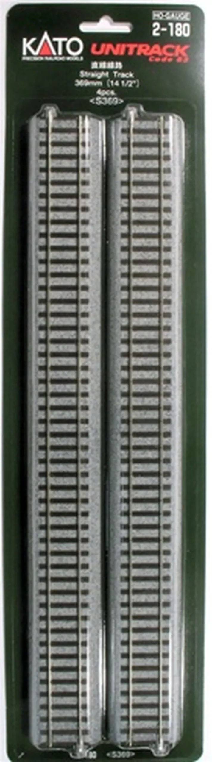 Kato 2180 HO Scale UniTrack 369mm 14-1/2" Straight