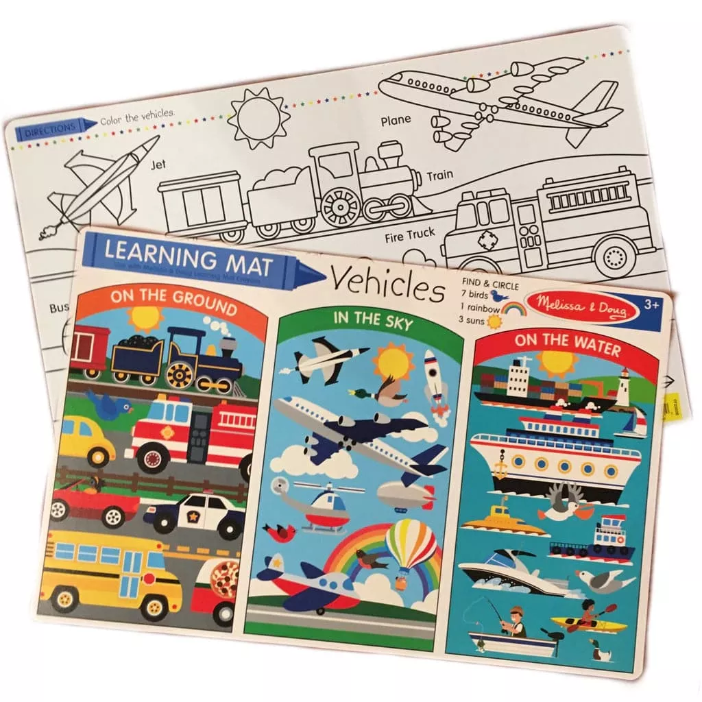 Learning Mats - Vehicles