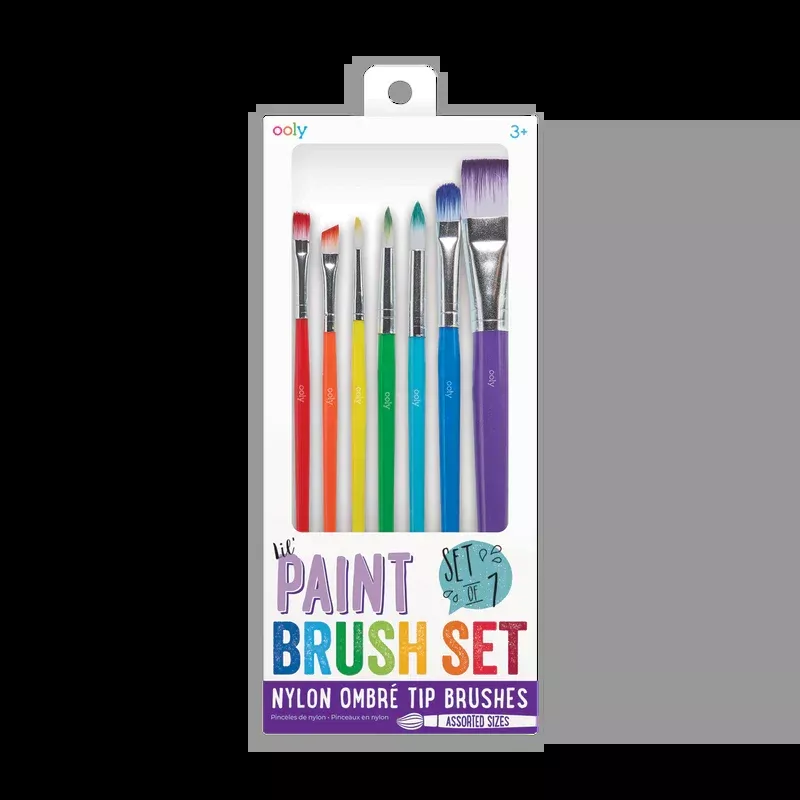 Lil' Paint Brush 7Pc Set
